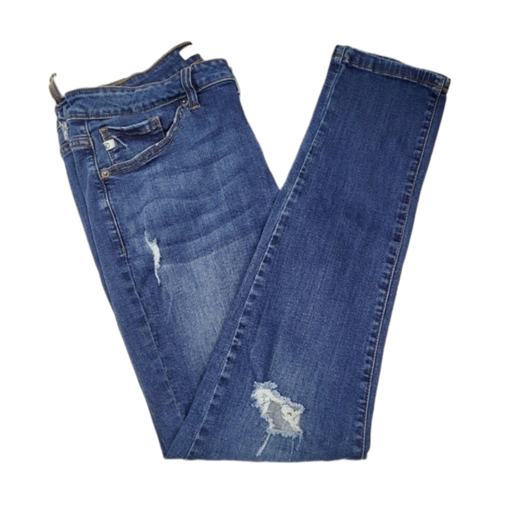 Kancan Destroyed Skinny Jeans Womens Size W15/31